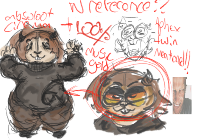 Livingdeadg0at's tweet photo. I invented a new word today, that word being "referenceslop". If ur oc is wearing ANY merchandise refering to ANY piece of media on it is OFFICIALLY HEREBY PRONOUNCED REFERENCESLOP. #goat61_teaserimage1 #GOATNetwork #GoatScam #goatos https://t.co/mfI5AIkk12
