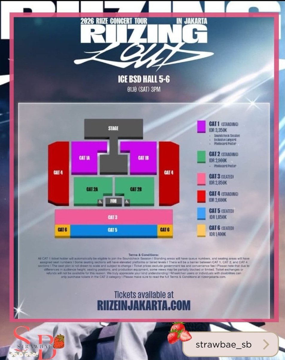 Strawbae_SB Jastip all concert tweet media