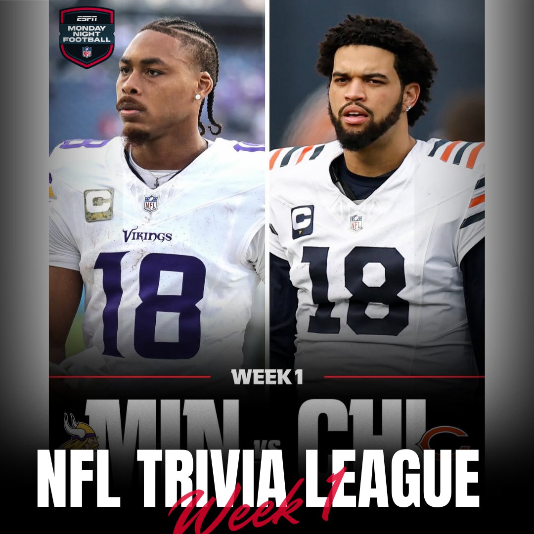 TYSN’s Monday Night Football Trivia League kicks off September 8th during halftime of Vikings vs. Bears!

💰 Weekly cash prizes + every point you earn builds toward the grand cash prize at season’s end.

🔗 Sign up today 👇
bit.ly/4g3C4Ym

#nfl #trivia #cashprizes #mnf