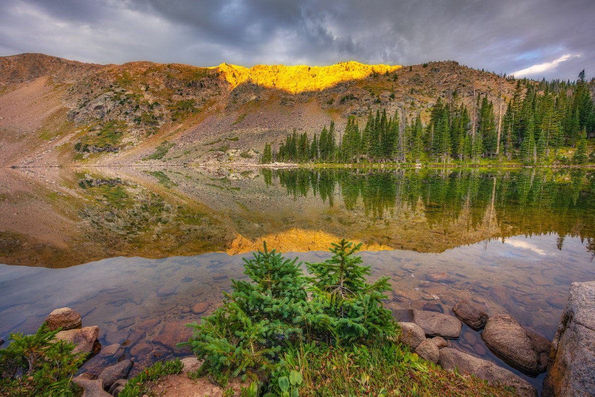 A legendary hike w/o the weight of a golden ring on your shoulders? Kelly Lake at State Forest State Park might be it. This difficult hike is 14mi roundtrip, but the glory is in the views, journey &amp; sense of accomplishment. More details in our COTREX app: cpw.info/45ScPTT