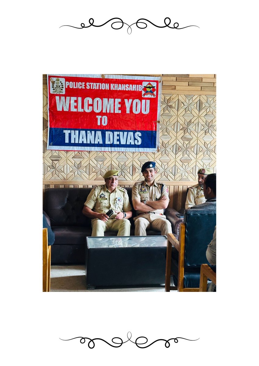 Thana Divas [ Community Engagement ] 
<a href="/JKPoliceUpdate/">J&K Police Update</a> 
<a href="/JmuKmrPolice/">J&K Police</a> 
<a href="/BudgamPolice/">BUDGAM POLICE</a> 
#JKPolice