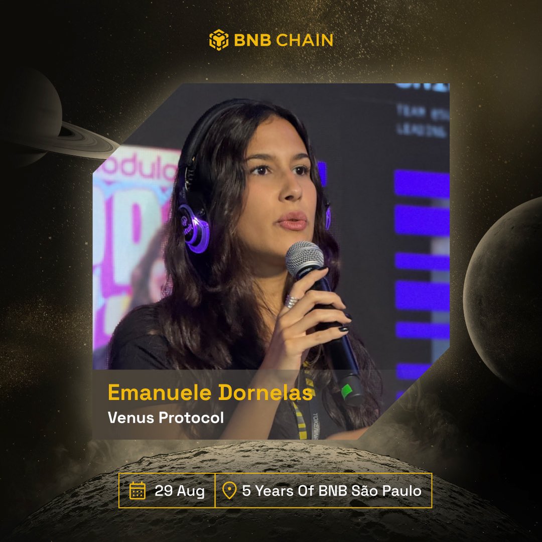 Emanuele (@dornelasemanu) on Twitter photo Amanhã vou estar no Tua Casa em São Paulo comemorando os 5 anos de BNB Chain 💙✨
Será um prazer compartilhar sobre as atuais conquistas, novidades e oportunidades no ecossistema. Obrigada ao <a href="/BrunoXFrota/">Bruno Frota</a> pelo convite e pra quem quiser trocar uma ideia, fiquem à vontade pra me Amanhã vou estar no Tua Casa em São Paulo comemorando os 5 anos de BNB Chain 💙✨
Será um prazer compartilhar sobre as atuais conquistas, novidades e oportunidades no ecossistema. Obrigada ao <a href="/BrunoXFrota/">Bruno Frota</a> pelo convite e pra quem quiser trocar uma ideia, fiquem à vontade pra me