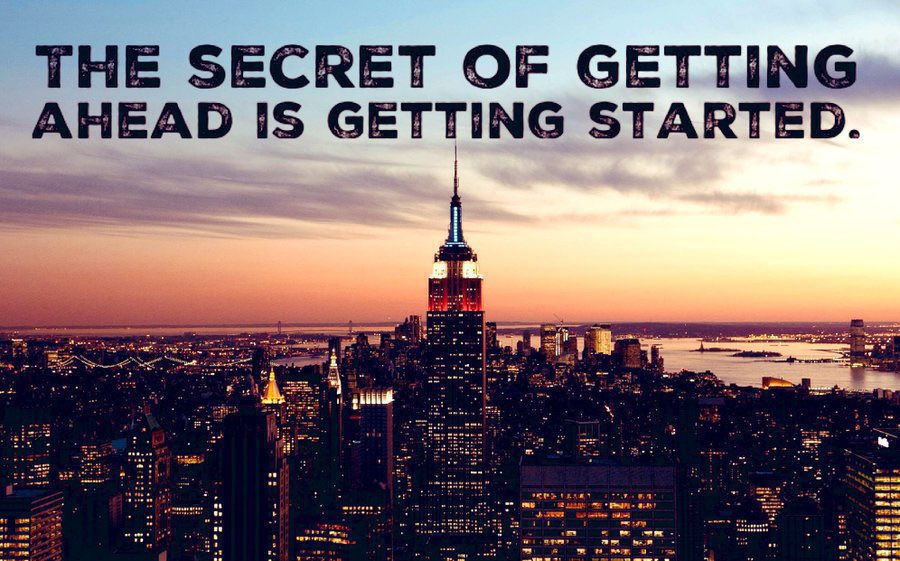 THE'ROLLING'ROCKSTAR (@the_r_rockstar) on Twitter photo 👉 The secret of getting ahead is getting started. — Mark Twain #ThursdayMotivation #SuccessTRAIN #leadership #quote via <a href="/elaine_perry/">Elaine Perry</a> 👉 The secret of getting ahead is getting started. — Mark Twain #ThursdayMotivation #SuccessTRAIN #leadership #quote via <a href="/elaine_perry/">Elaine Perry</a>