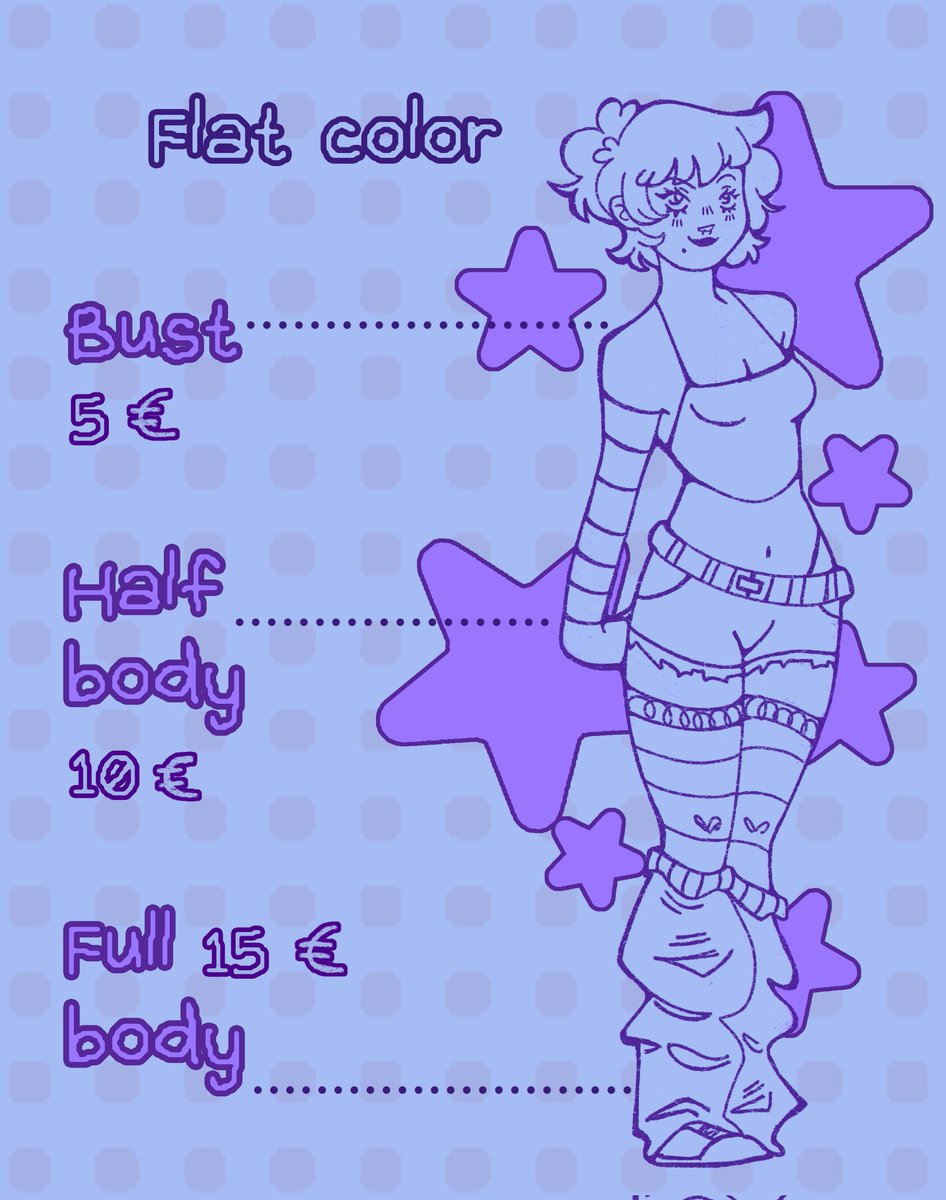 pikattlyy's tweet photo. COMISSIONS OPEN!!! My comissions are open and if you are interested every payment must be in form of mbway or paypal B) (any other information i can respond thro dms✨️)
#comission #comissionsopen #comissions https://t.co/c6dlxc4Vje