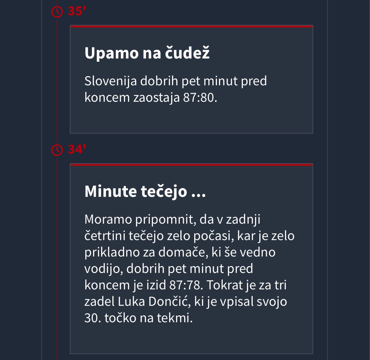 Tekme ne morem gledat, ampak gospa, ki komentira za 24ur je pa krasna. Priporočam! #basketavša