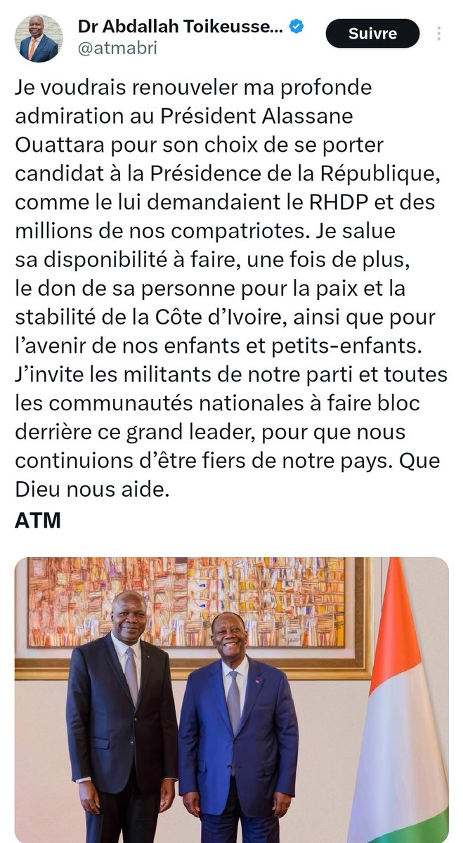 Wisi_Kitemona's tweet photo. Mr @atmabri vs vs rappelez ou bien c'est pas mon problème???
#Photo_1 Vs étiez contre son mandat.
#Photo_2_3 Vs le féliciter pr le 4e.
Je me demande si vs arrivez à vs regarder dans la glace.
Des comme vs, @marcelamontanoh... vs êtes une HONTE pr ce pays. https://t.co/AvTN0613yh