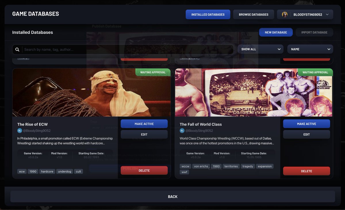 RingExecPro's tweet image. Just released v0.0.3: ringexecutivepro.com
with the following changes:  
- Switch the database used to create new games on the fly
- Full blown data editor to customize and manage game world databases
- Built in browser to explore mods/databases published by the community,
-…