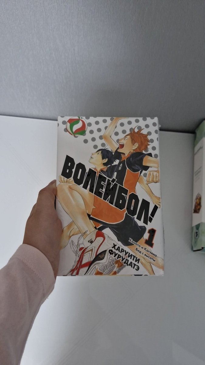 Another day another slay у меня наконец есть физический томик хайкью (ради этого я даже готова смириться с поливановским транслитом)
