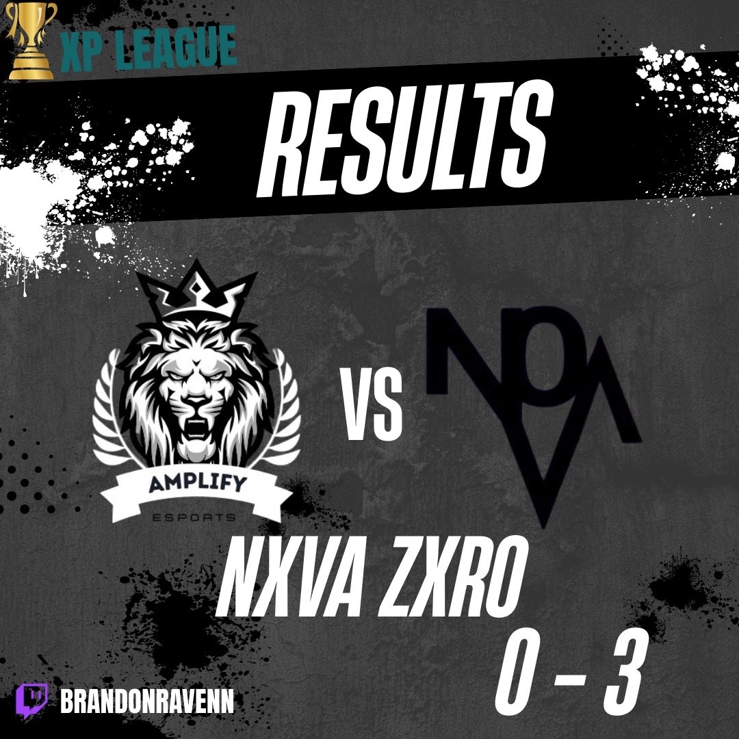 GGs <a href="/NxvaEsports/">Nova Esports</a> they beat us 3-0 in an extremely close series🩶🤍