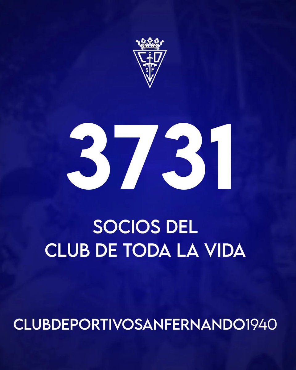 𝐶𝑜𝑛𝑞𝑢𝑖𝑠𝑡𝑎 𝑙𝑎 𝑣𝑖𝑐𝑡𝑜𝑟𝑖𝑎, 
¡𝑫𝑨𝑳𝑬, 𝑪𝑨𝑴𝑷𝑬𝑶́𝑵!

#CDSanFernando1940