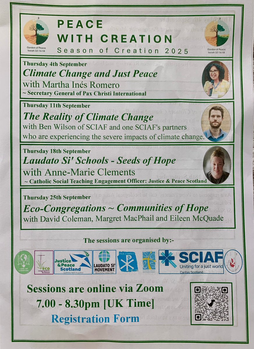 Peace with Creation Sessions 2025.