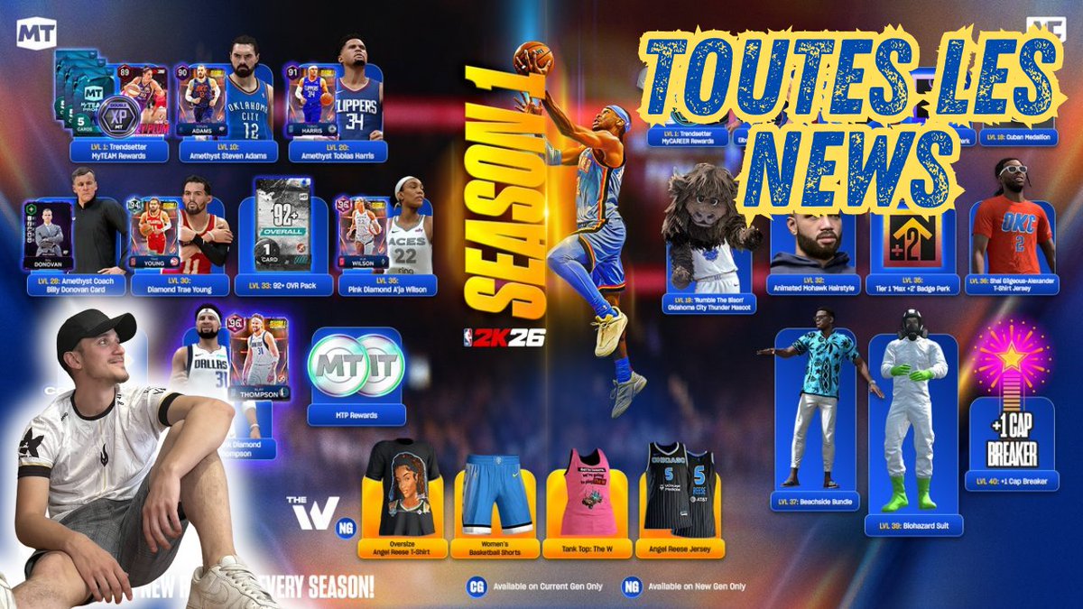 Allan__9's tweet image. 🚨 MyTEAM 2K26 c'est demain et on a déjà beaucoup d'info !!! 

🆕 Nouvelle Vidéo ! 

🔗 youtu.be/MxDFNp_oXH8?si… 

♻️et❤️

#NBA2K26 #MyTEAM