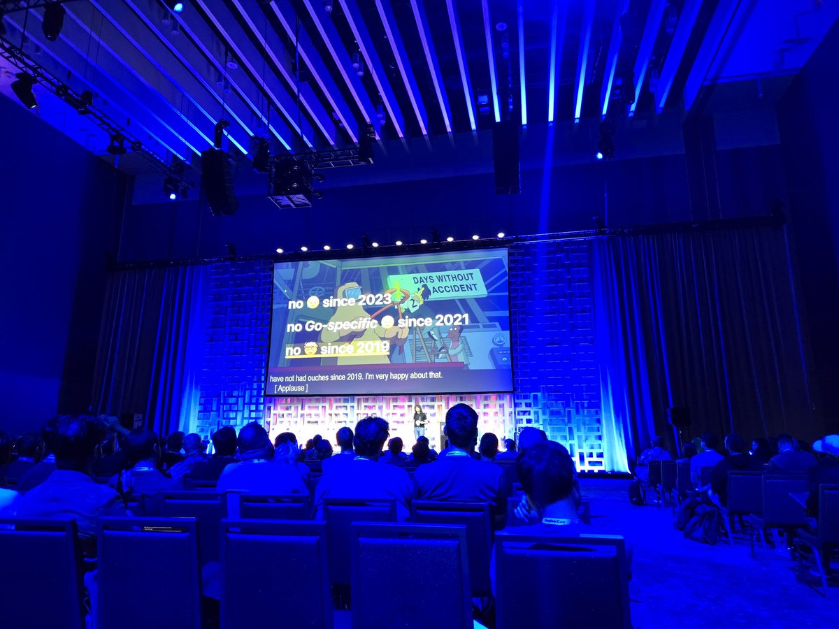 No bad news is very good news on Golang cryptography :)

#gophersunite