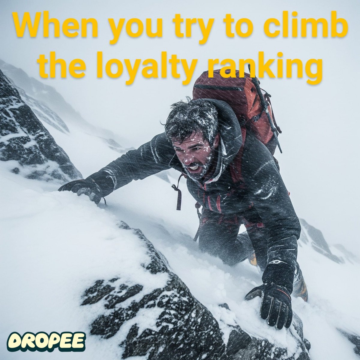 Cryptosnuggets's tweet photo. Climb now, redeem later 💪 😅
LFDROPEEEEEE 🚀
@dropee_app https://t.co/wxd9YwlHRp