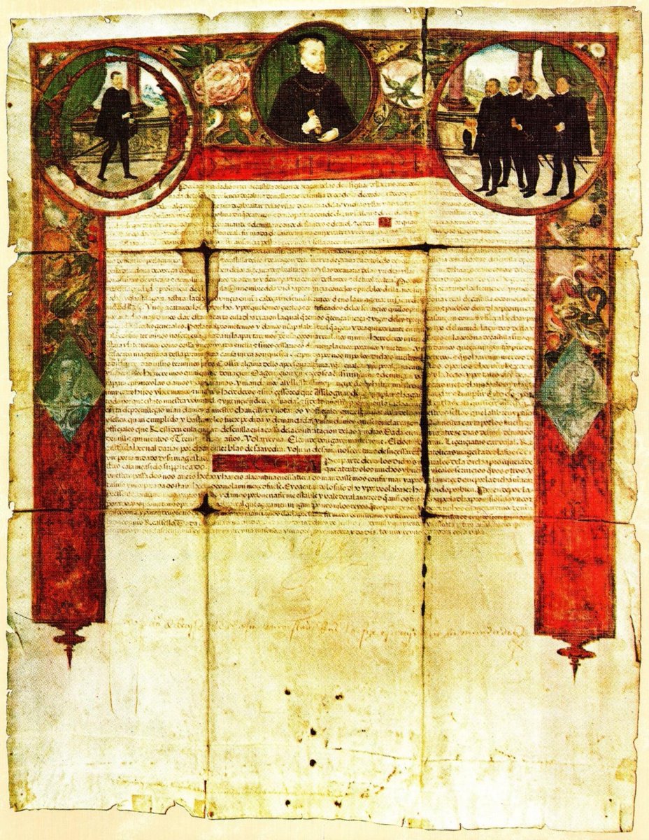 Los principales caciques de la Nueva España tuvieron numerosas audiencia con los reyes de España (Carlos V y Felipe II), y el monarca español les trataba de «primos»