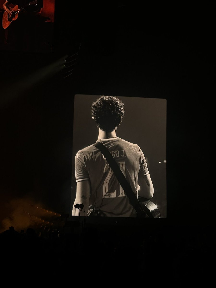 portugalshawnm's tweet photo. 🚨 Shawn Mendes está a usar uma t-shirt de Portugal com o nome de Diogo J. #OnTheRoadAgainLisbon https://t.co/fJgIqlhtG5