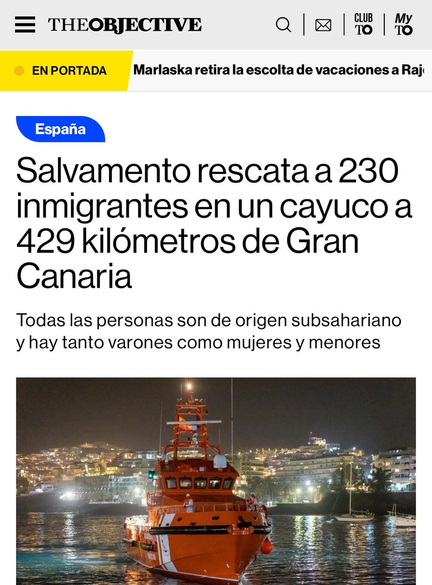 TaboadaEligio's tweet image. 🚨 Anomalías en los rescates
⚓ Según el Convenio SAR de Hamburgo (1979) y la normativa internacional (SOLAS y UNCLOS), todo buque que rescata en alta mar debe trasladar a las personas al “puerto seguro más cercano”.

📌 En la ruta hacia Canarias, esos puertos son Marruecos,…