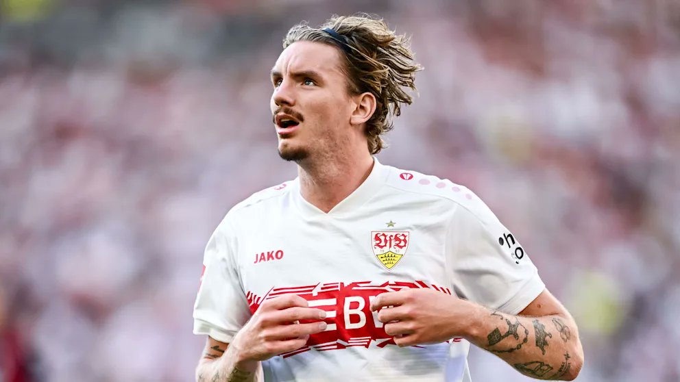 Nick Woltemade steht vor einem Wechsel zu Newcastle United. Die Ablöse liegt bei 85+5 Mio. €. Er ist bereits auf dem Weg nach England. Bayern ist darüber 'sehr, sehr überrascht'. [<a href="/Plettigoal/">Florian Plettenberg</a>, TUdS]