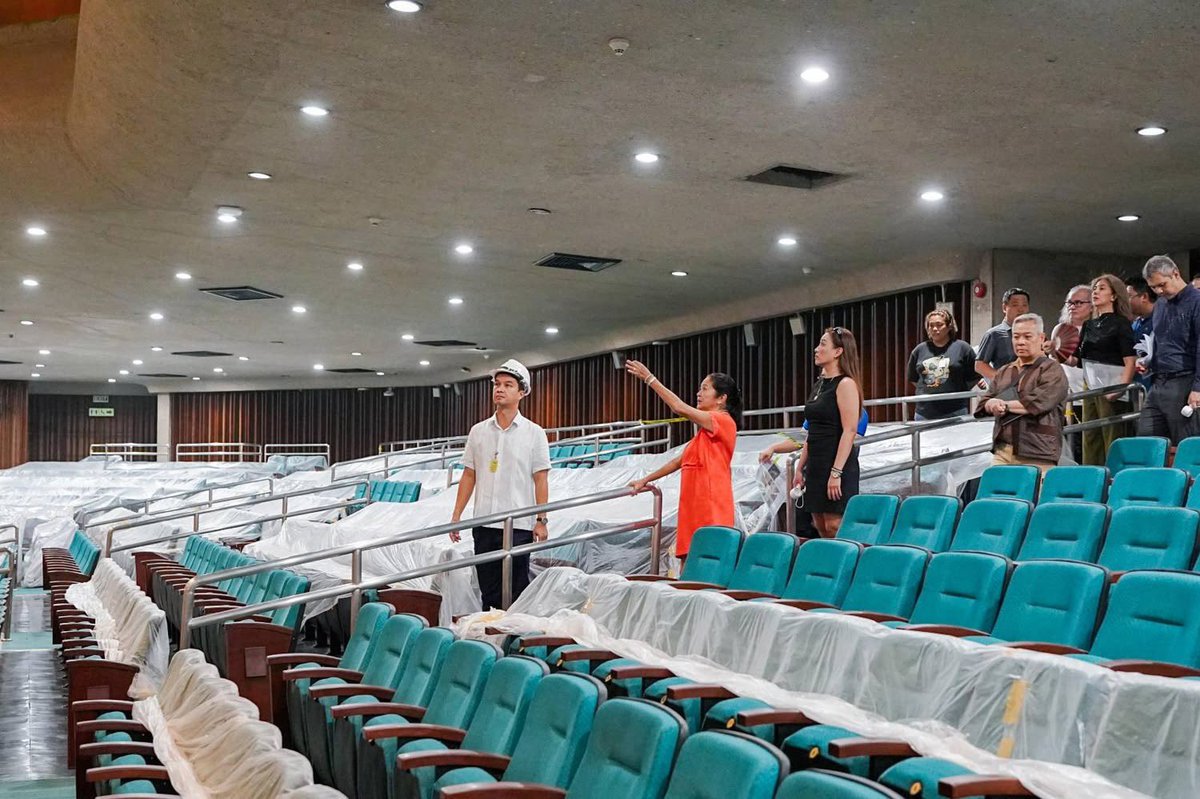 radyopilipinas1's tweet photo. IN PHOTOS | Pagkatapos ng 50 taon, muling magbubukas ang Philippine International Convention Center (PICC) sa loob ng 30 araw! 

Ayon kay First Lady Liza Araneta-Marcos, 86% na ang kumpleto sa renovation ng PICC. Layunin ng proyekto na gawing moderno ang venue nang hindi nawawala ang orihinal na karakter nito. Naghahanda ang PICC na salubungin ang ASEAN 2026 at ipagmalaki ang ganda at husay ng Pilipinas. 

📷 Liza Marcos IG

#RadyoPilipinas
#RadyoPubliko
#IntegratedStateMedia
#ISM