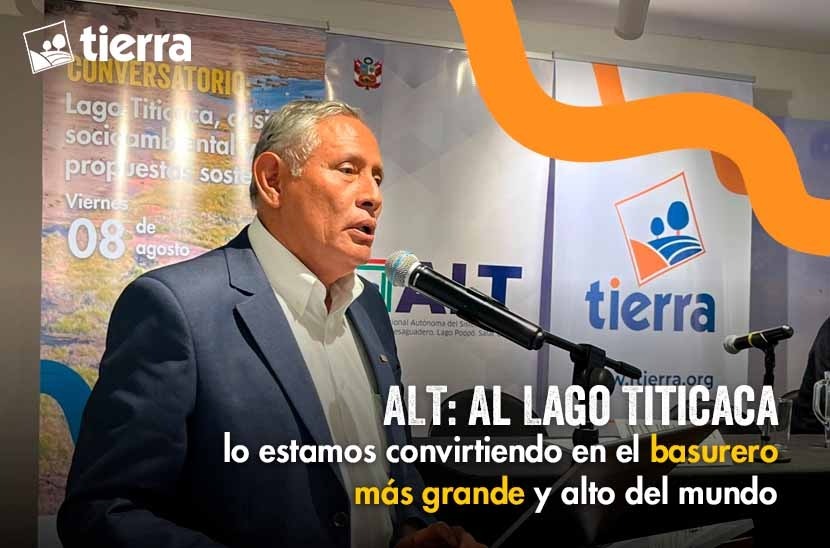 📌ALT: AL LAGO TITICACA LO ESTAMOS CONVIRTIENDO EN EL BASURERO MÁS GRANDE Y ALTO DEL MUNDO
El presidente de la Autoridad Binacional del Lago Titicaca (ALT), Juan José Ocola, advirtió que una “enfermedad silenciosa” está afectando al lago. 
Nota ⬇⬇⬇
ftierra.org/index.php/tema…