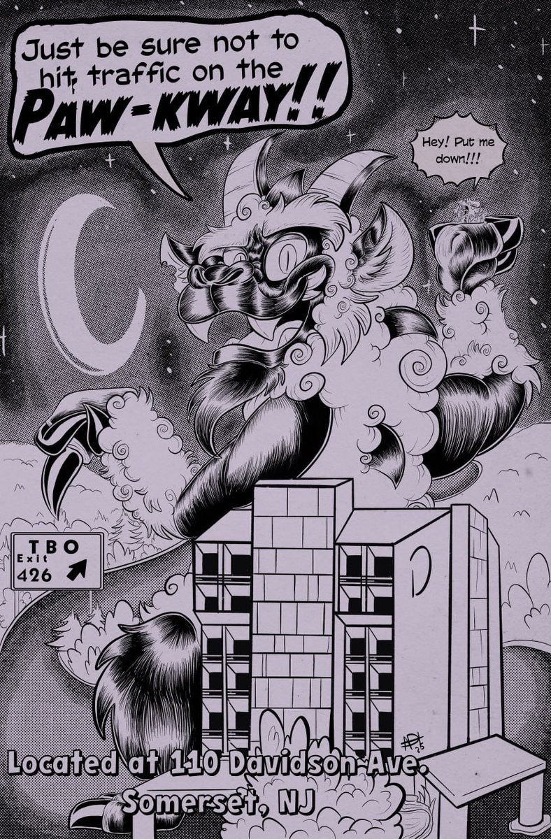 We um totally didn't forget to post this!!

5/5
Art: @nessieD
See you all at The BIGGER ONE!
Registration is open along with the room block! Forms will be dropping soon as well!

Registration: 
conspace.app/checkout/thebi…

Room Booking:
marriott.com/event-reservat…