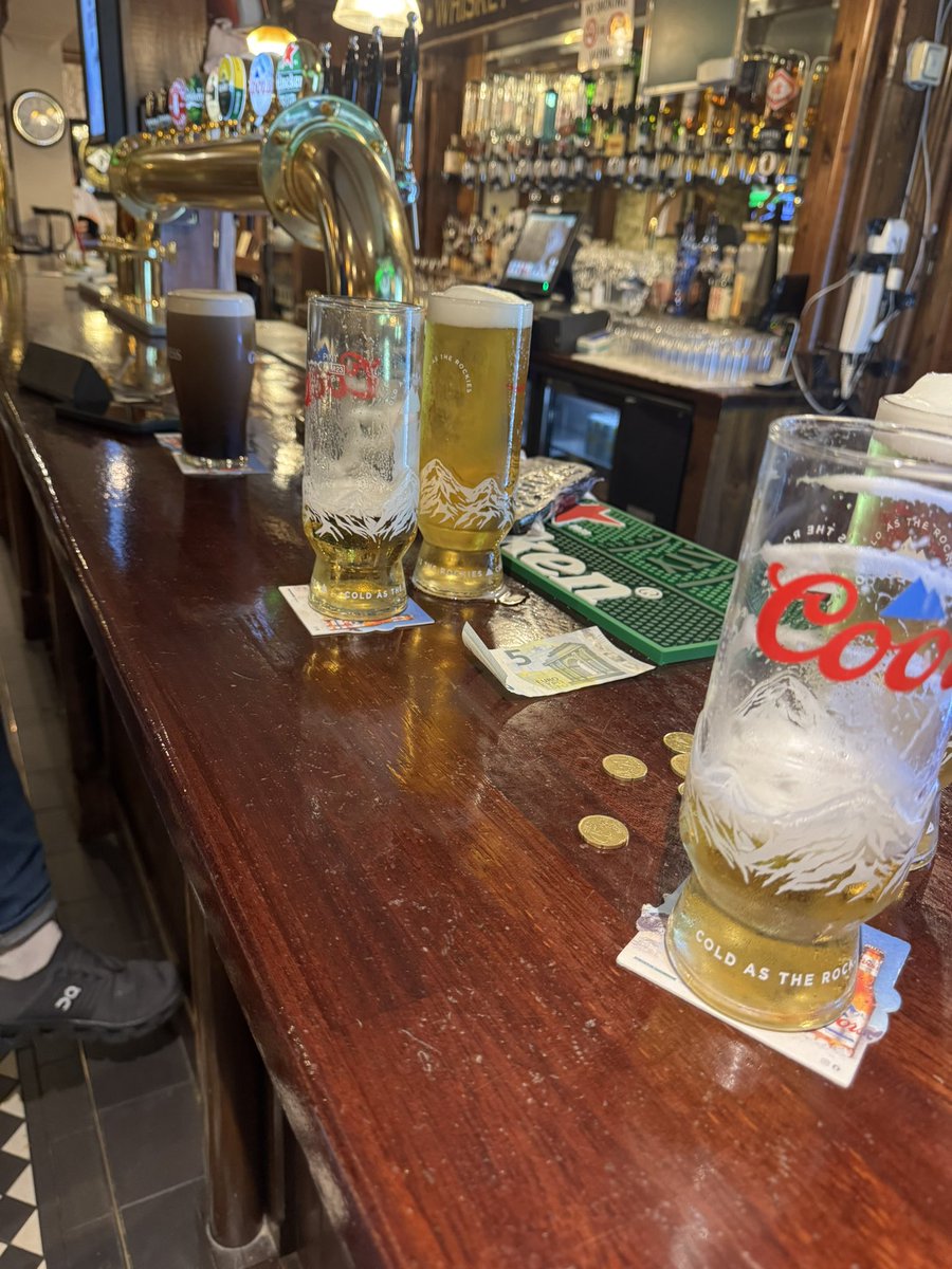 I love my little corner of the world. 
Couple of pints in good company with a bit  of banter and craic and no one taking offence.