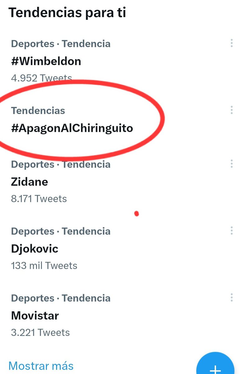 X está "ocultando"  este hashtag, así que hagámosle más visible!
#ApagonAlChiringuito