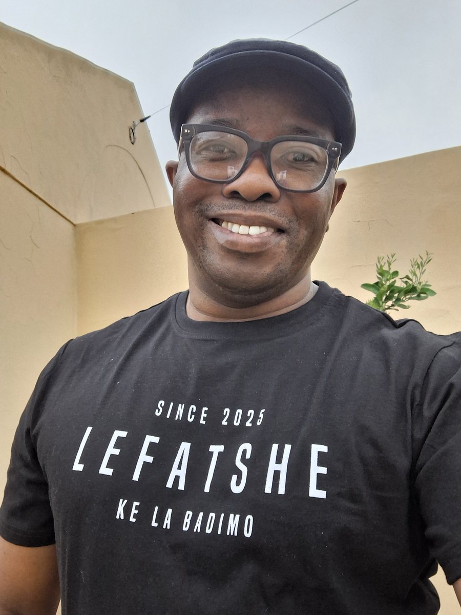 Sabata-mpho Mokae (@mokaewriter) on Twitter photo On August 27th at <a href="/MySPU/">Sol Plaatje Univ.</a> we launched my latest novel "Lefatshe ke la Badimo". Brother Kennie came to the book launch with this beautiful present, "Lefatshe ke la Badimo" T-shirt. If you need this T-shirt, please DM me. I will link you up with Kennie.
#lefatshekelabadimo On August 27th at <a href="/MySPU/">Sol Plaatje Univ.</a> we launched my latest novel "Lefatshe ke la Badimo". Brother Kennie came to the book launch with this beautiful present, "Lefatshe ke la Badimo" T-shirt. If you need this T-shirt, please DM me. I will link you up with Kennie.
#lefatshekelabadimo