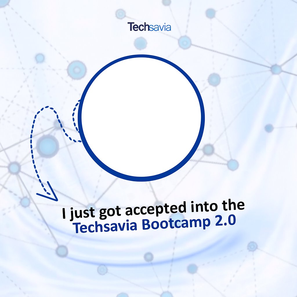 mustapha373091's tweet image. @Techsavias #TechsaviaBootcamp2.0 @techsavia2
