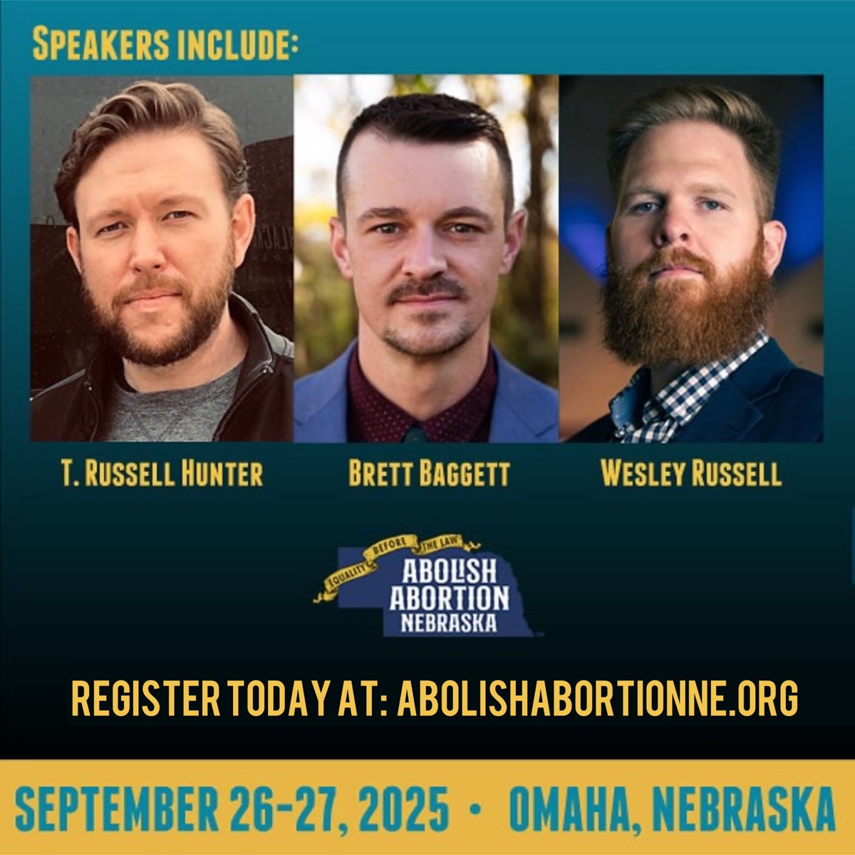Abolitionists Rising 🌳🪓 (@abolitionrising) on Twitter photo ‼️Join us for <a href="/AbolitionNeb/">Abolish Abortion Nebraska</a>’s event next month in Omaha! Register today and come learn, be challenged in your faith, & get involved in the work of abolition: AbolishAbortionNE.org ‼️Join us for <a href="/AbolitionNeb/">Abolish Abortion Nebraska</a>’s event next month in Omaha! Register today and come learn, be challenged in your faith, & get involved in the work of abolition: AbolishAbortionNE.org