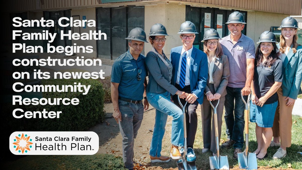 👷‍♂️🚧@SCFHP broke ground for the new South County Community Resource Center (SCCRC) in Gilroy. The center is expected to open in early 2026

Read more: bit.ly/45W0Dlp

#CommunityCare
#Medicaid