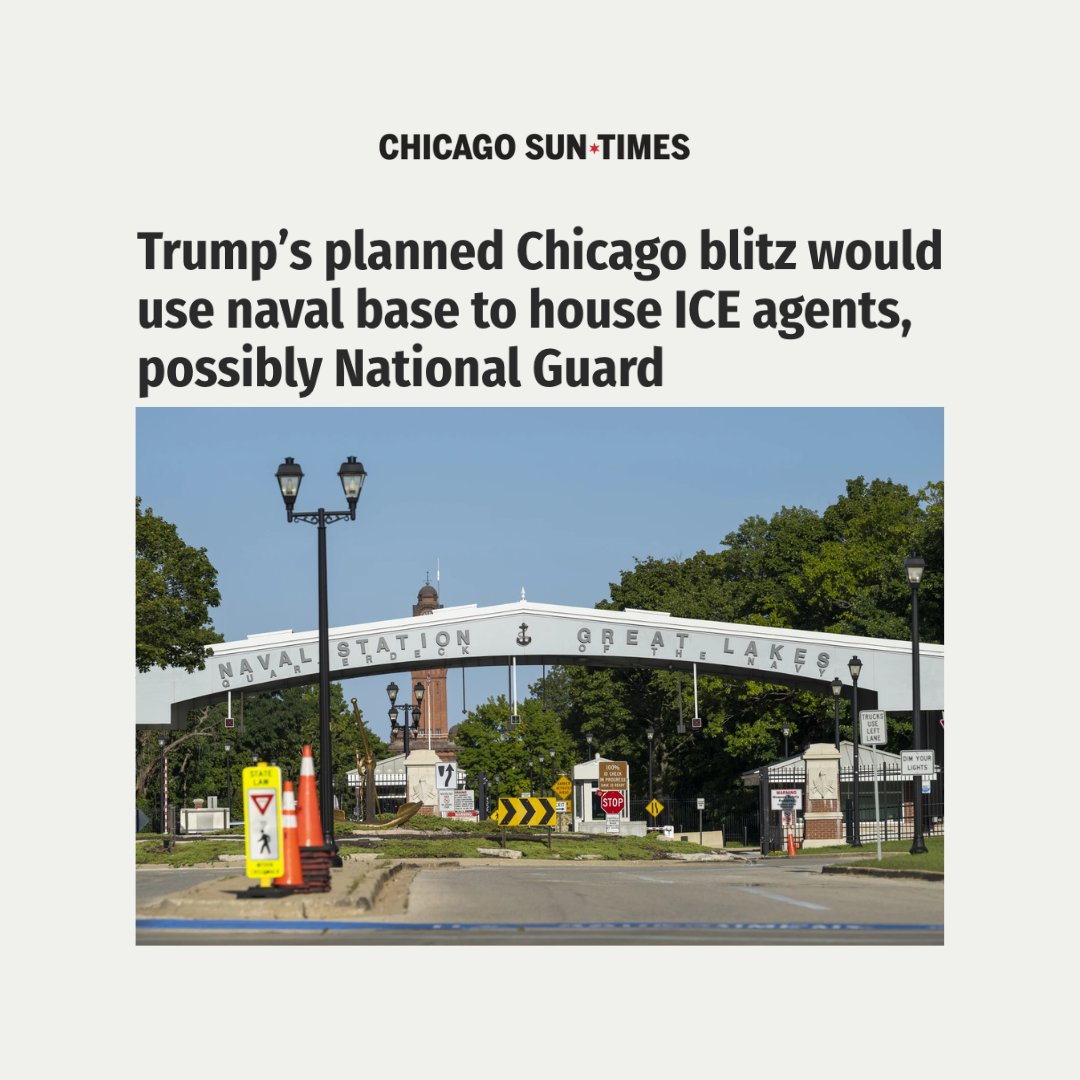 When I reported for duty at Naval Station Great Lakes, I never imagined that some day a US President would seek to use it as a base for surveillance and enforcement activity on American soil. Our military was not set up to cater to the whims of a would-be American dictator.