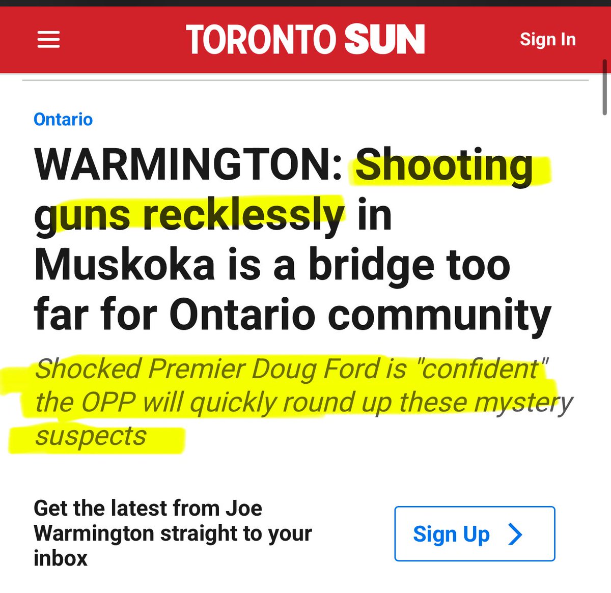 MISSION ALMOST ACCOMPLISHED:

My 3 videos got a total of 2.9 million views.

TikTok, X, Facebook &amp; Insta. 

Ford spoke on it. 

OPP has launched an investigation. 

Time to apprehend.