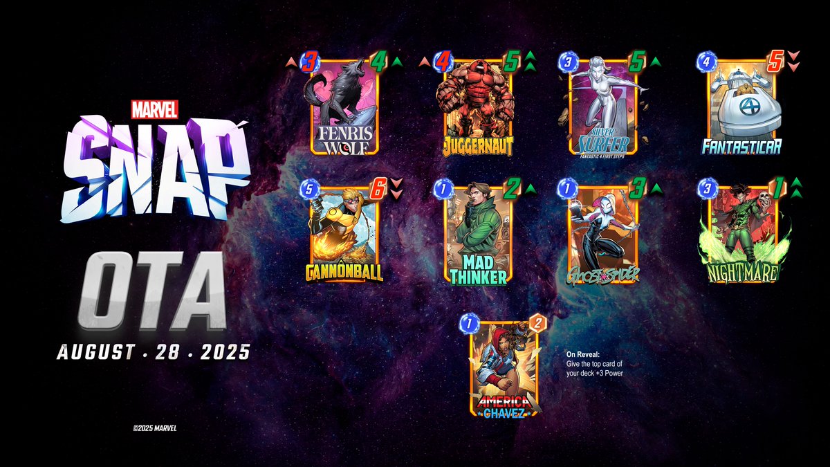 New card adjustments just dropped!

Cannonball has less boom, Jugger-not-so-fast, and Nightmare just got more real!

Read about these and MORE below. ⤵️