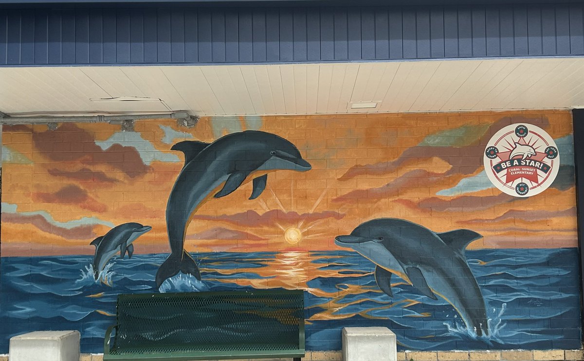 Jennifer Espinoza (@coralsunsetap) on Twitter photo The <a href="/sunset_coral/">Coral Sunset Elementary</a> mural has been updated! We love the PBIS addition 🐬🌟<a href="/a_maddox27/">Alyssa Maddox</a> <a href="/GarvinShaw/">Shanda Garvin-Shaw</a> <a href="/missy_reid2/">Missy Reid</a> <a href="/InstSupSteiger/">Alicia Steiger</a> #pbismatters The <a href="/sunset_coral/">Coral Sunset Elementary</a> mural has been updated! We love the PBIS addition 🐬🌟<a href="/a_maddox27/">Alyssa Maddox</a> <a href="/GarvinShaw/">Shanda Garvin-Shaw</a> <a href="/missy_reid2/">Missy Reid</a> <a href="/InstSupSteiger/">Alicia Steiger</a> #pbismatters