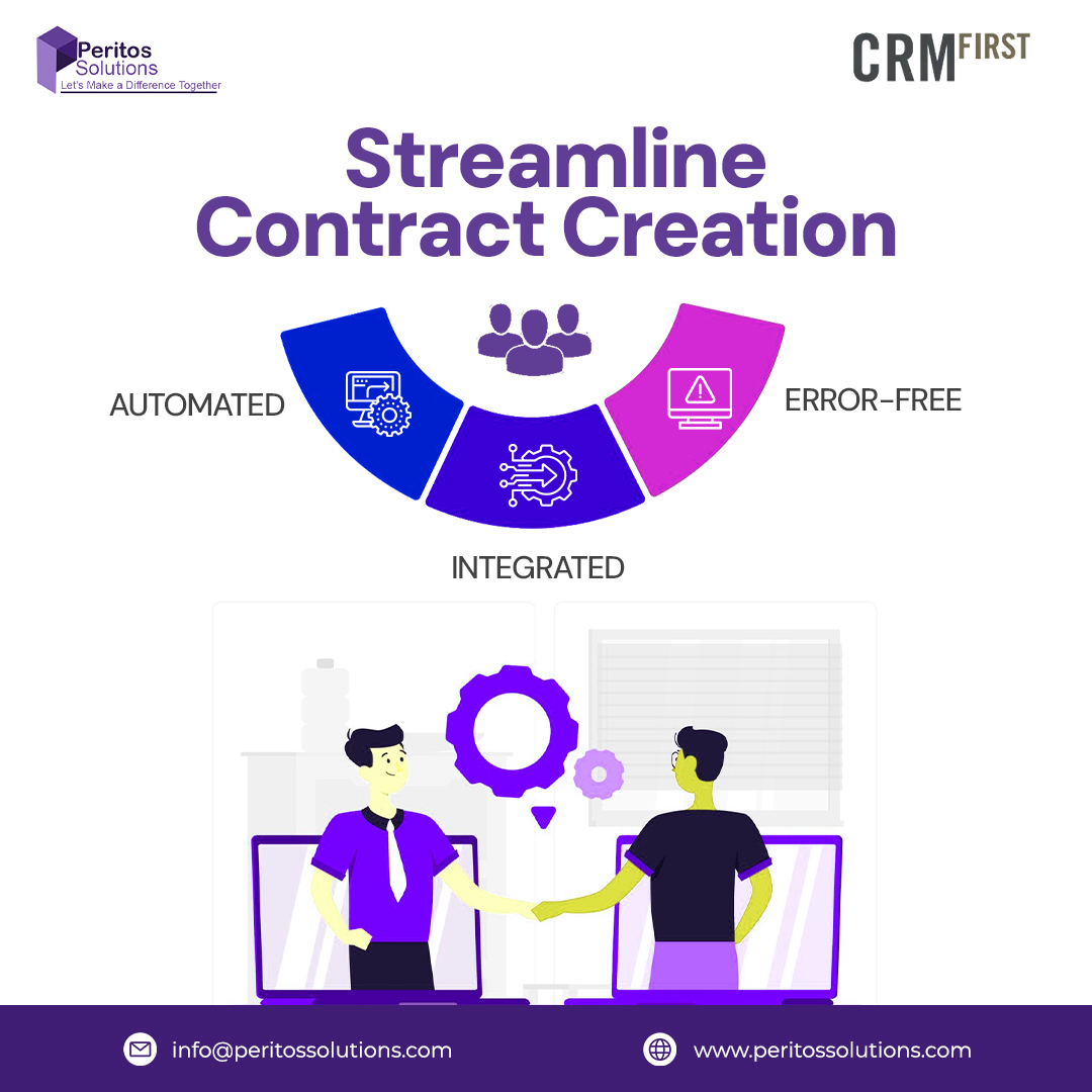 Peritos_sol's tweet image. Effortlessly generate contracts from sales ops in Msft Dynamics 365 with Peritos Solutions &amp;amp; CRMFIRST!
✅ Auto-fill contact info
✅ Transfer product lists
✅ Choose contract types
Streamline contract management with proCONTRACTS!

#SalesAutomation #ProContracts #PeritosSolutions