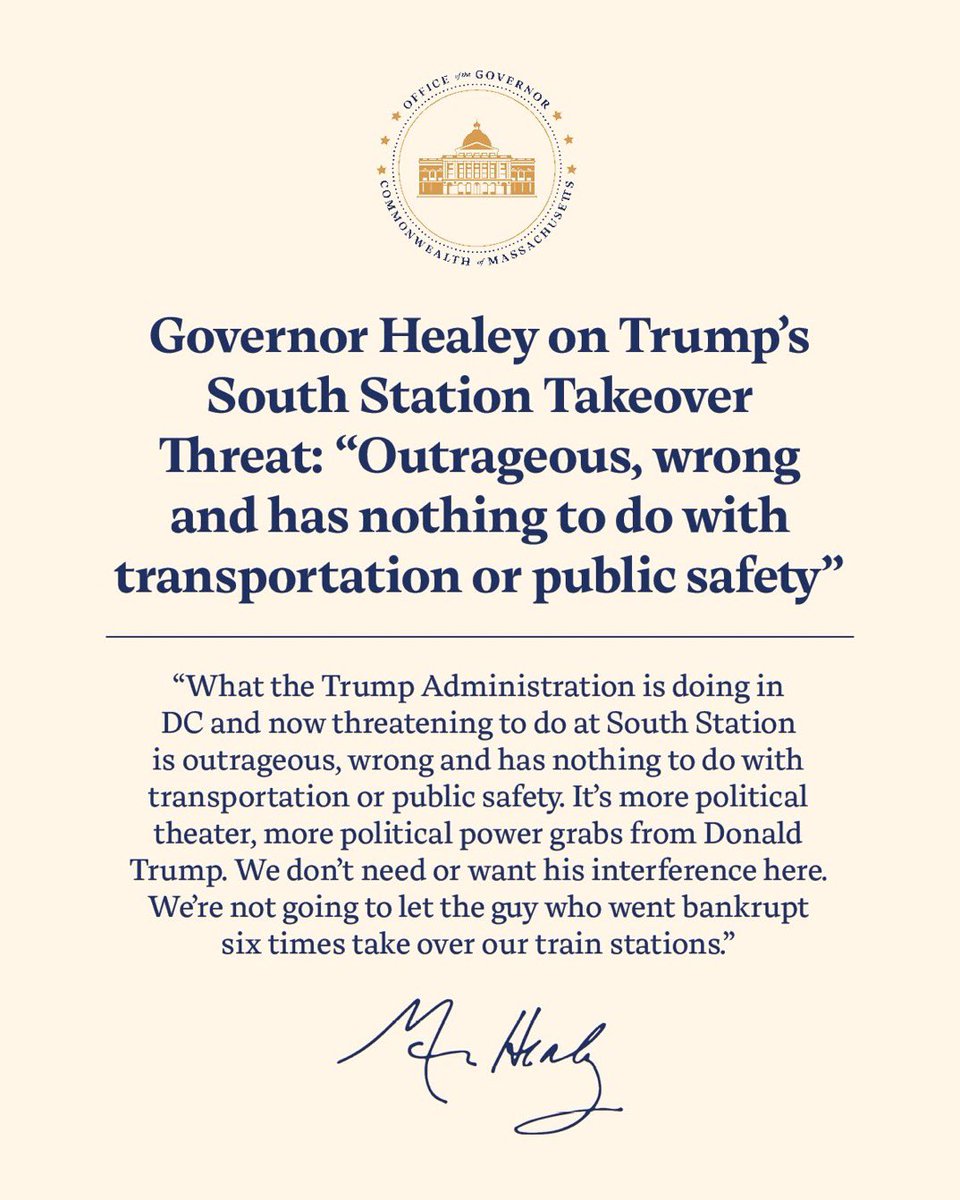 Healey’s Hypocrisy and South Station.
By Jon Fetherston 

<a href="/MassGovernor/">Governor Maura Healey</a> is out of touch with reality. Has she been to South Station lately? It’s not just a transit hub, it’s now a hotspot for crime, drugs, and gangs.

Boston was once a great city, but the combination of unchecked