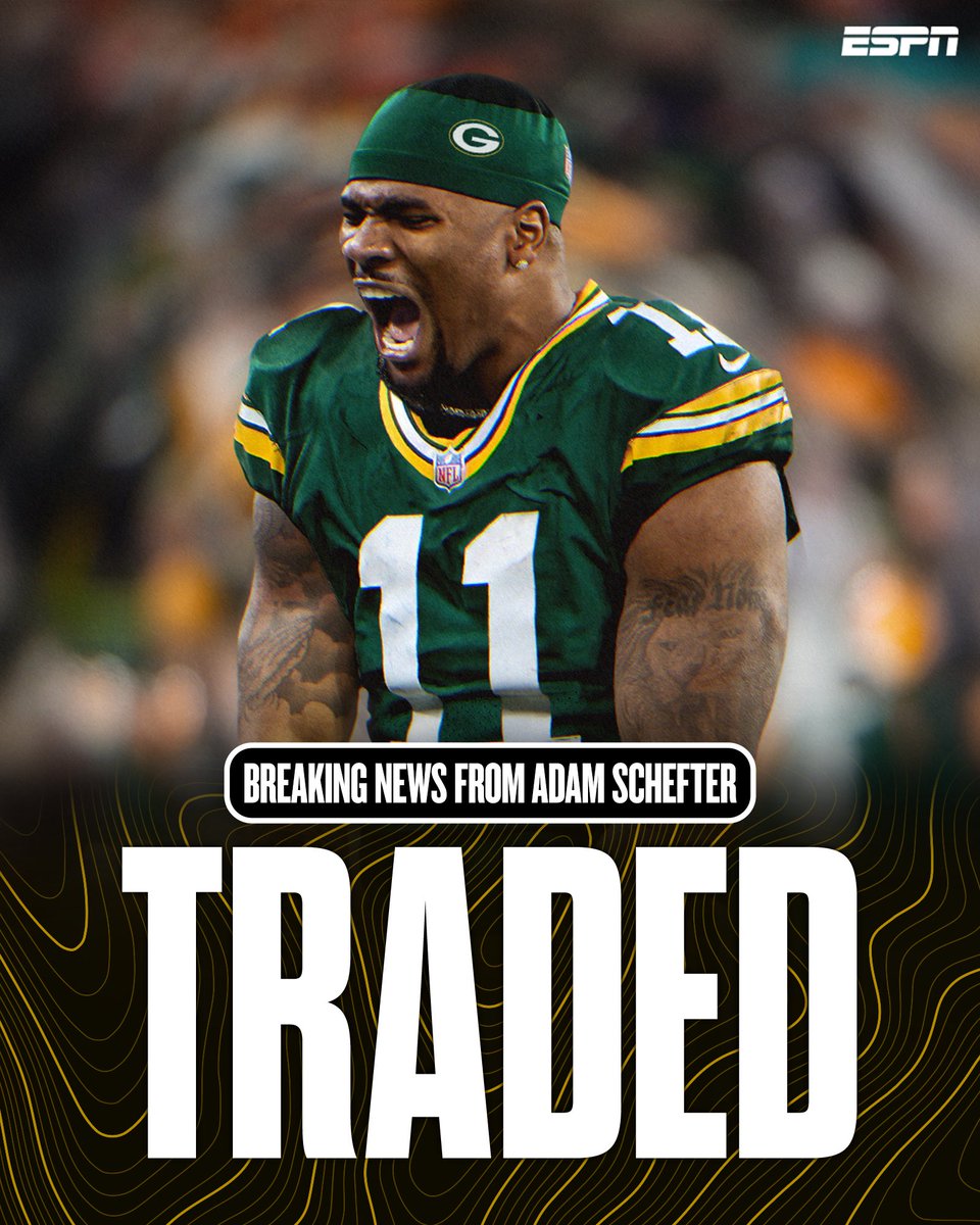 Adam Schefter (@adamschefter) on Twitter photo ESPN Sources: Cowboys are trading three-time All-Pro LB Micah Packers to the Green Bay Packers.
Parsons and the Packers already have reached agreement on a four-year, $188 million contract. <a href="/DavidMulugheta/">David Mulugheta</a> of @Athletesfirst had a hand in the trade and ultimately negotiating the ESPN Sources: Cowboys are trading three-time All-Pro LB Micah Packers to the Green Bay Packers.
Parsons and the Packers already have reached agreement on a four-year, $188 million contract. <a href="/DavidMulugheta/">David Mulugheta</a> of @Athletesfirst had a hand in the trade and ultimately negotiating the