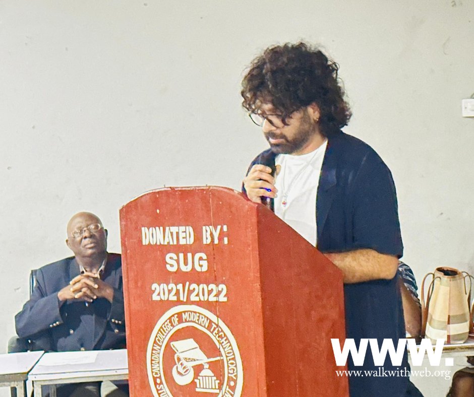 WalkWithWeb's tweet image. @WalkWithWeb&apos;s CEO, Kartikay Chadha visited Sierra Leone recently to meet students &amp;amp; faculty from Central University who we have been collaborating with this summer. This marks an key step in our partnership opening doors for joint research, events, and long-term collaboration.