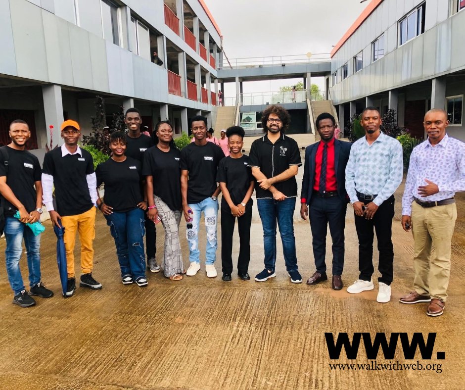 WalkWithWeb's tweet image. @WalkWithWeb&apos;s CEO, Kartikay Chadha visited Sierra Leone recently to meet students &amp;amp; faculty from Central University who we have been collaborating with this summer. This marks an key step in our partnership opening doors for joint research, events, and long-term collaboration.