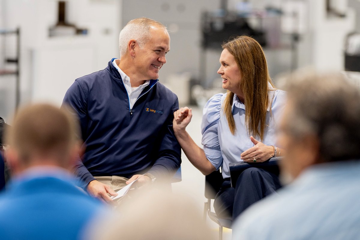 SarahHuckabee's tweet image. Tell an outsider we’re trying to build a Silicon Valley in the Ozarks and they might think you are overly ambitious. But anyone who’s seen how much Northwest Arkansas has grown in the past decade knows it’s within reach.

Thank you @Keytronicglobal for creating 400 new tech jobs