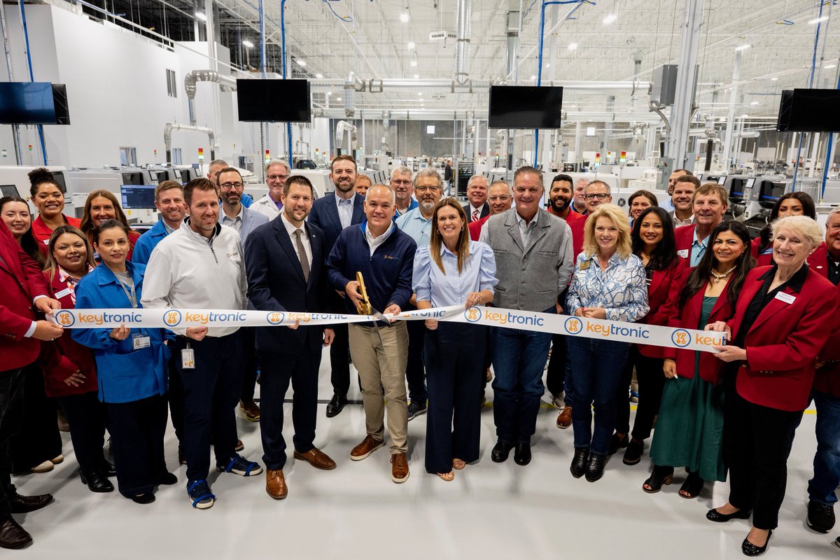 SarahHuckabee's tweet image. Tell an outsider we’re trying to build a Silicon Valley in the Ozarks and they might think you are overly ambitious. But anyone who’s seen how much Northwest Arkansas has grown in the past decade knows it’s within reach.

Thank you @Keytronicglobal for creating 400 new tech jobs