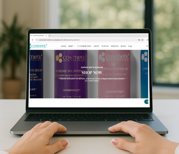 CSS_ScienceLab's tweet image. The wait is over — our new CSS website is here! ✨

New look. New experience. Same glow.

Our site is now live with a sleek new design and a shopping experience that’s easier than ever.

Shop now — link in bio 🌐💙

#CosmeticSkinSolutions #CSS