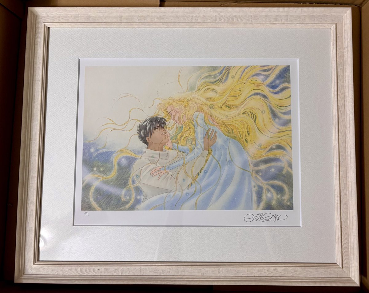 Yukiarraa's tweet photo. OMG!!! I BEAT THE TARIFF’S!!! YESSSS!!!🥳
Fuck the extra $100 this would’ve cost me if I had waited to ship it!
SAKI HIWATARI’S AUTOGRAPH IS MINE!!!🔥 #FuckTariffs https://t.co/wtm5q5KQyP