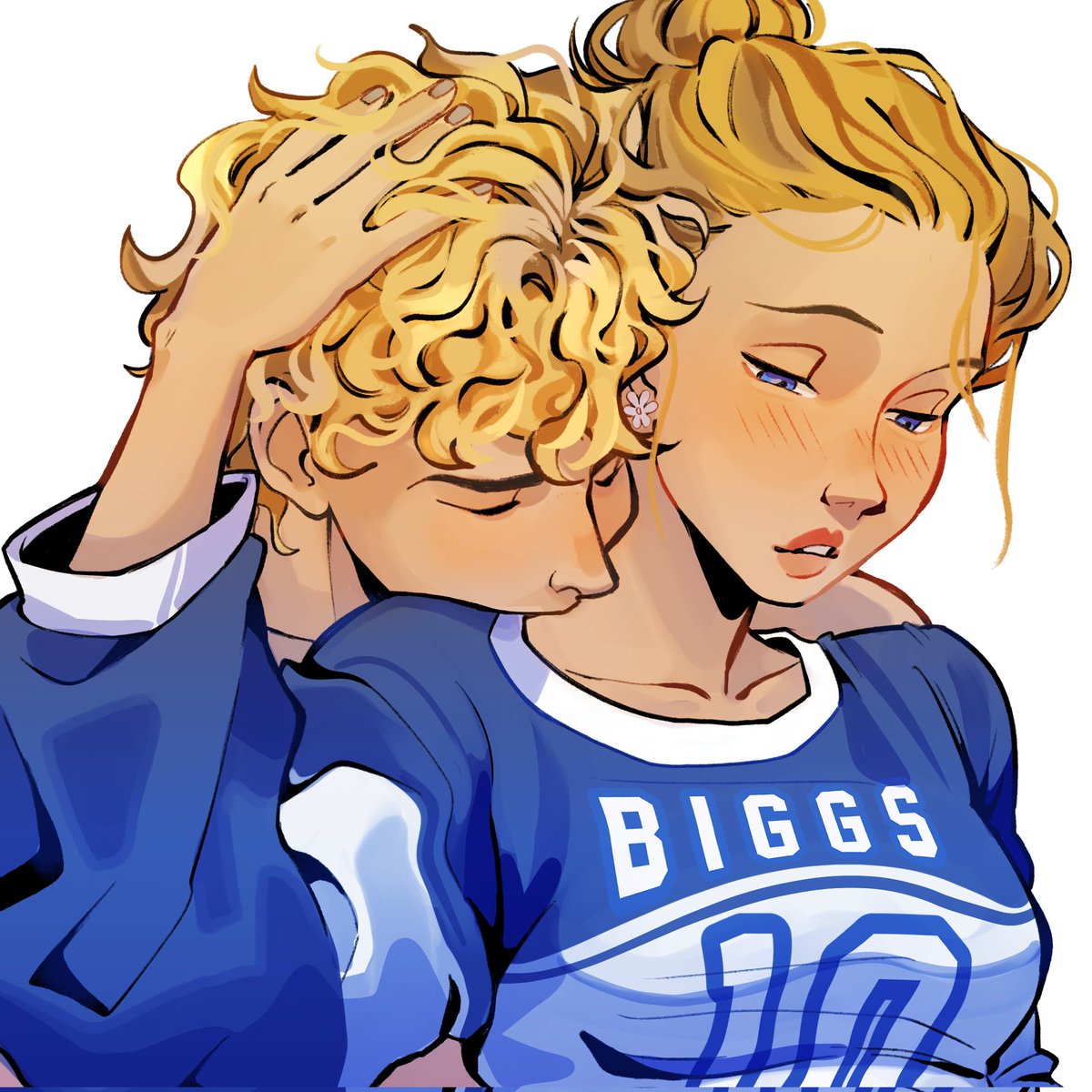 hughviper's tweet image. august 28, 1999

I love you like a boyfriend loves his girlfriend." "you do?" "yeah." 

art @zyulla comm by me. ♡