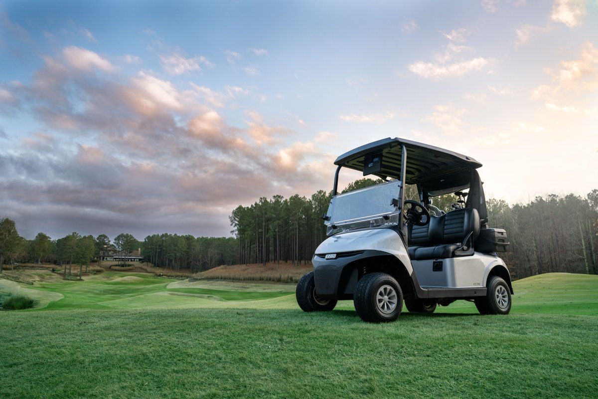 Building your next fleet? Start with what matters:
🔋 ELiTE lithium powertrain
📱 Pace 10" screen with real-time insights
💺 Signature seating for comfort
⛳ Premium quicksand bottles
🏌️ Club and ball washer

Because every detail shapes the player experience. 

#EZGO #ItsGoodtoGO