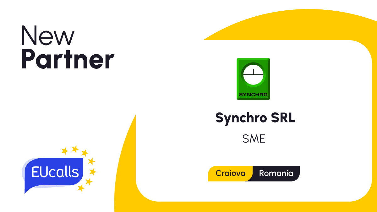 eucallsnet's tweet image. 🗣 Introducing our new #EUcallspartner, Synchro SRL!

Synchro SRL, based in 🇷🇴 Craiova, Romania, specializes in designing and manufacturing high-quality equipment for environmental monitoring.

🤝 Explore their profile: eucalls.net/dashboard/part…

#eucallsnet