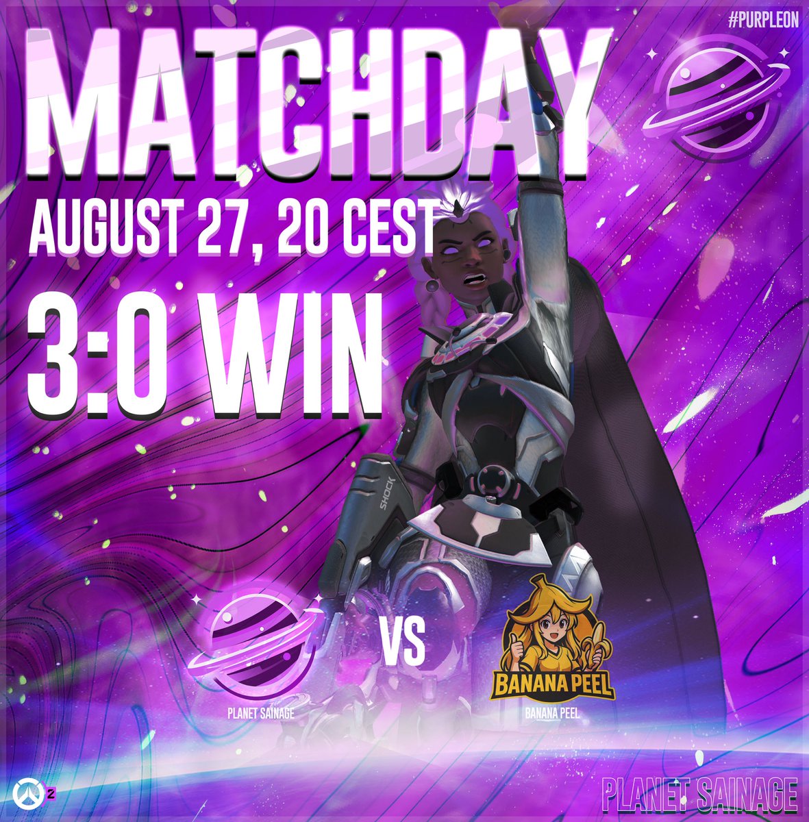 Out of this World performance from the Team again! GGs 🔥 #purpleON 🪐
#gaming #esports #Overwatch2 #faceit