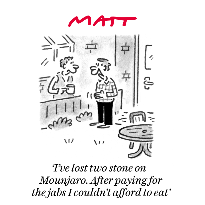 My latest cartoon for tomorrow's <a href="/Telegraph/">The Telegraph</a>

Buy a print of my cartoons at telegraph.co.uk/mattprints

Original artwork from chrisbeetles.com