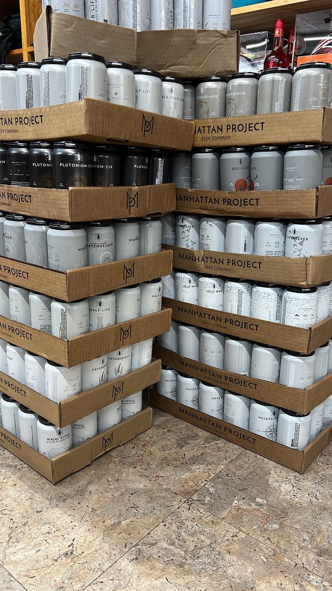 Manhattan beers just arrived at D&amp;Q